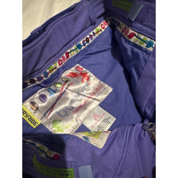 Girls M 7/8 Dry Ride Burton Ski Snowboard Winter Pants - Picture 3 of 5